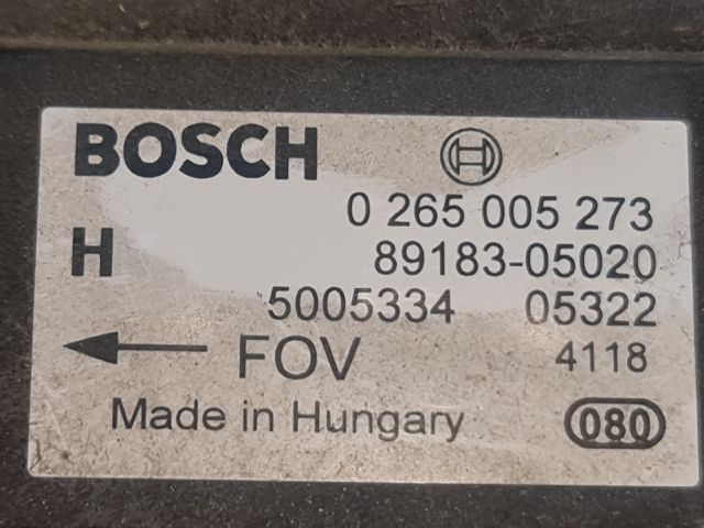 bontott TOYOTA AVENSIS T25 Menetstabilizátor