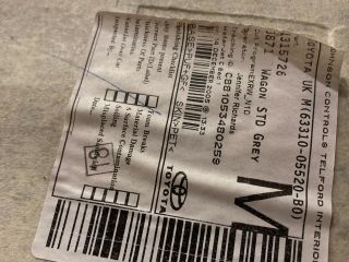 bontott TOYOTA AVENSIS T25 Tetőkárpit