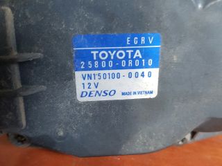 bontott TOYOTA AVENSIS T27 EGR / AGR Szelep