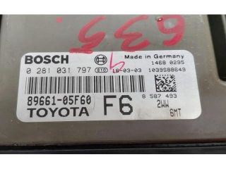 bontott TOYOTA AVENSIS T27 Motorvezérlő