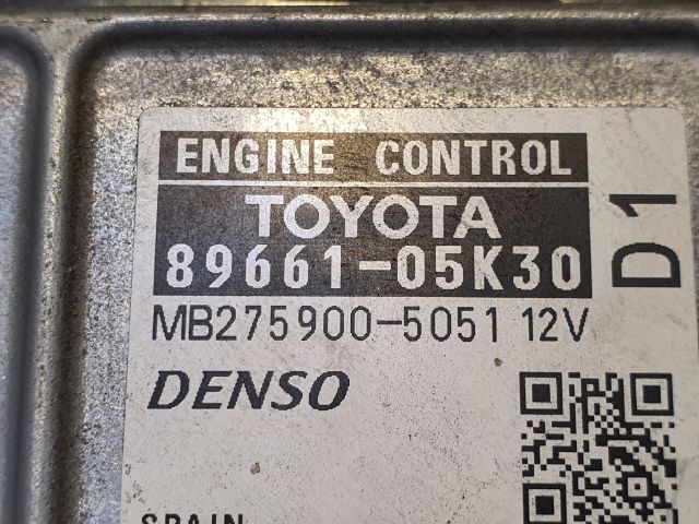 bontott TOYOTA AVENSIS T27 Motorvezérlő