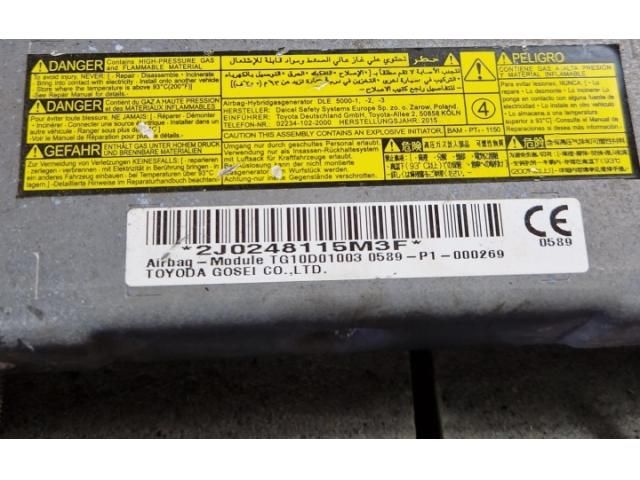 bontott TOYOTA AVENSIS T27 Bal Térdlégzsák