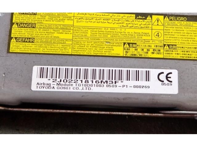 bontott TOYOTA AVENSIS T27 Bal Térdlégzsák