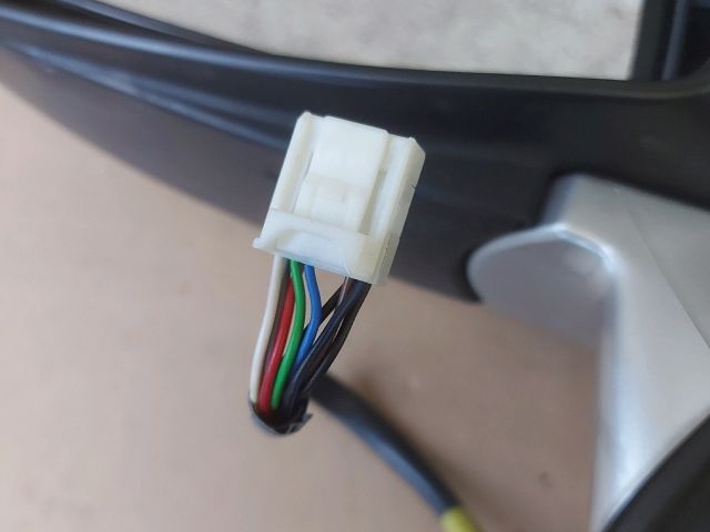 bontott TOYOTA AVENSIS T27 Bal Visszapillantó Tükör (Elektromos)