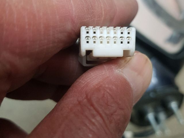 bontott TOYOTA AVENSIS T27 Bal Visszapillantó Tükör (Elektromos)