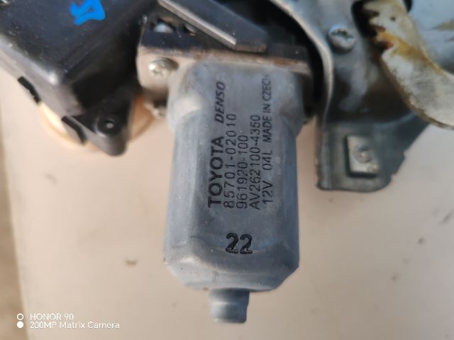 bontott TOYOTA AVENSIS T27 Jobb első Ablakemelő Szerkezet (Elektromos)