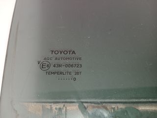 bontott TOYOTA AVENSIS T27 Jobb hátsó Ablak