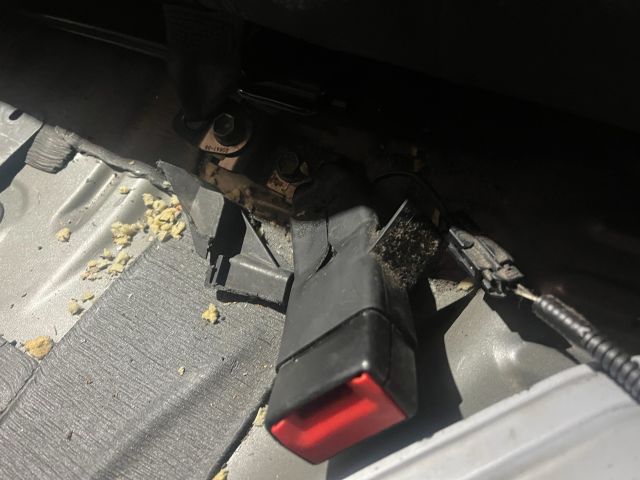 bontott TOYOTA AVENSIS T27 Jobb hátsó Biztonsági Öv Csat