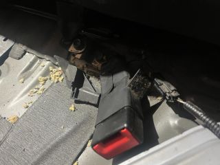 bontott TOYOTA AVENSIS T27 Jobb hátsó Biztonsági Öv Csat