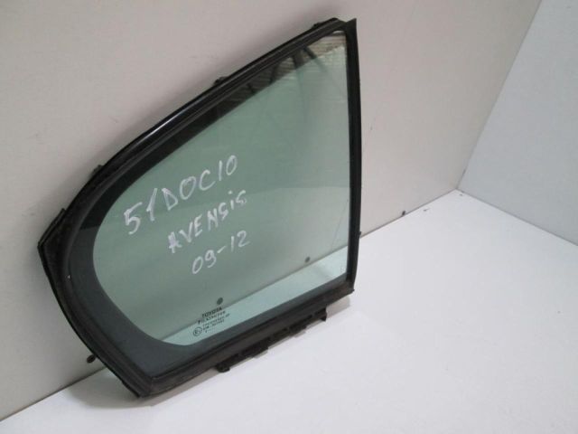 bontott TOYOTA AVENSIS T27 Jobb hátsó Fixüveg (Ajtóban)