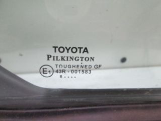 bontott TOYOTA AVENSIS T27 Jobb hátsó Fixüveg (Ajtóban)