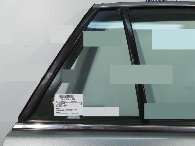bontott TOYOTA AVENSIS T27 Jobb hátsó Fixüveg (Ajtóban)