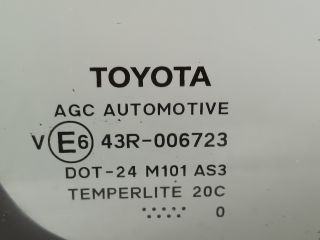 bontott TOYOTA AVENSIS T27 Jobb hátsó Fixüveg (Ajtóban)