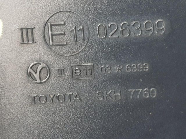 bontott TOYOTA AVENSIS T27 Jobb Visszapillantó Tükör (Elektromos)