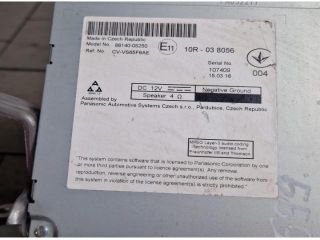 bontott TOYOTA AVENSIS T27 Navigációs Fejegység