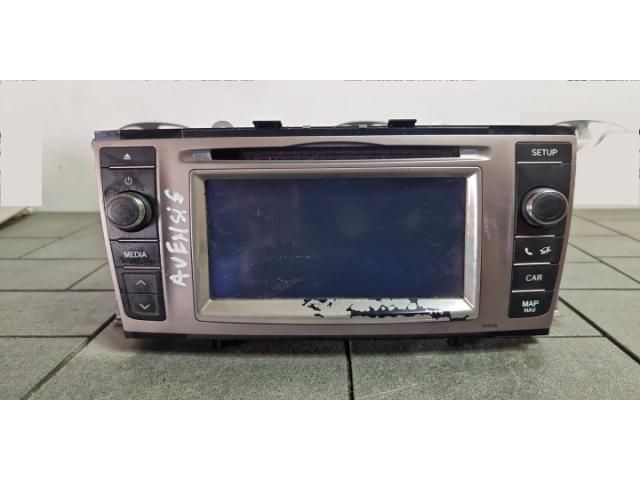 bontott TOYOTA AVENSIS T27 Navigációs Fejegység