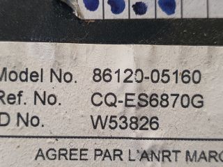 bontott TOYOTA AVENSIS T27 Rádió / CD