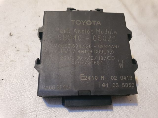 bontott TOYOTA AVENSIS T27 Tolatóradar Elektronika