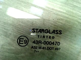 bontott TOYOTA AVENSIS VERSO Bal első Ablak