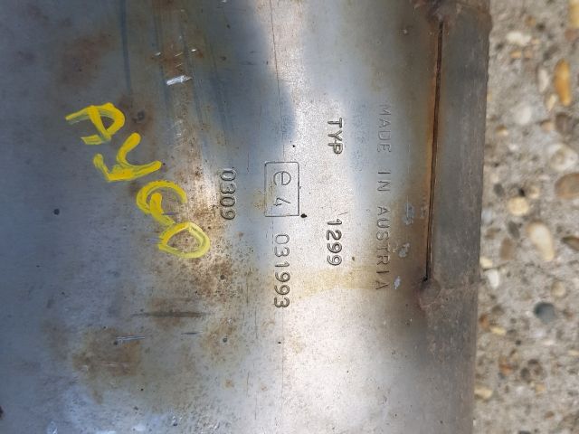 bontott TOYOTA AYGO Hátsó Kipufogó Dob