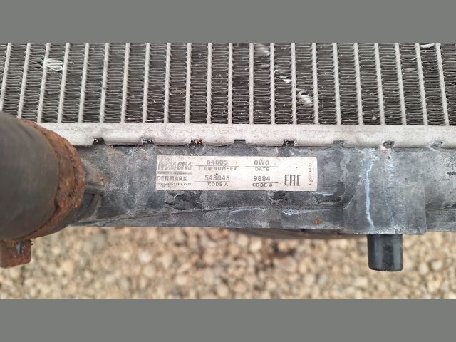 bontott TOYOTA AYGO Vízhűtő Radiátor (Klímás)