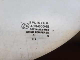 bontott TOYOTA AYGO Bal C Oszlop Oldalablak Üveg