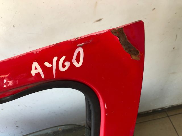 bontott TOYOTA AYGO Bal első Ajtó (Üres lemez)