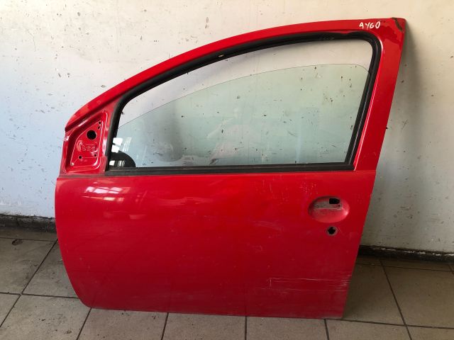 bontott TOYOTA AYGO Bal első Ajtó (Üres lemez)