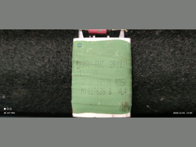 bontott TOYOTA AYGO Előtét Ellenállás Fűtőmotor