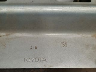 bontott TOYOTA AYGO Hátsó Lökhárító Merevítő (Fém)