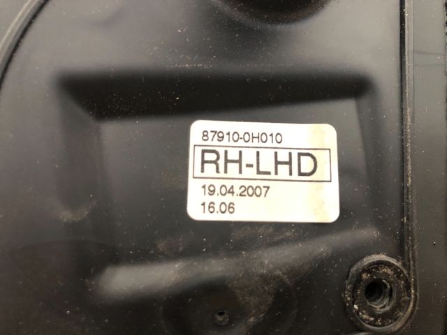 bontott TOYOTA AYGO Jobb Visszapillantó Tükör (Mechanikus)