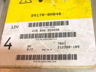 bontott TOYOTA AYGO Légzsák Elektronika