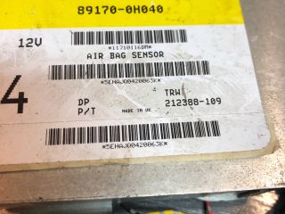 bontott TOYOTA AYGO Légzsák Elektronika