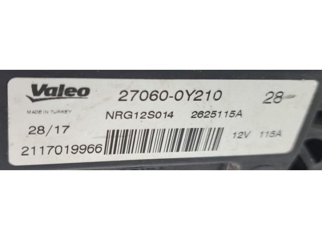 bontott TOYOTA C-HR Generátor