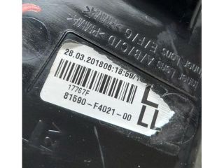 bontott TOYOTA C-HR Bal Belső Hátsó Lámpa