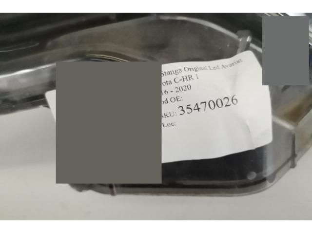 bontott TOYOTA C-HR Bal Ledes Fényszóró