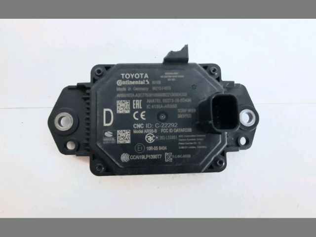 bontott TOYOTA C-HR Első Tolatóradar Fej