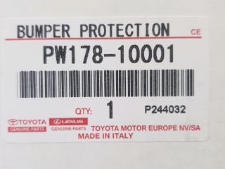 bontott TOYOTA C-HR Hátsó Lökhárító Díszléc