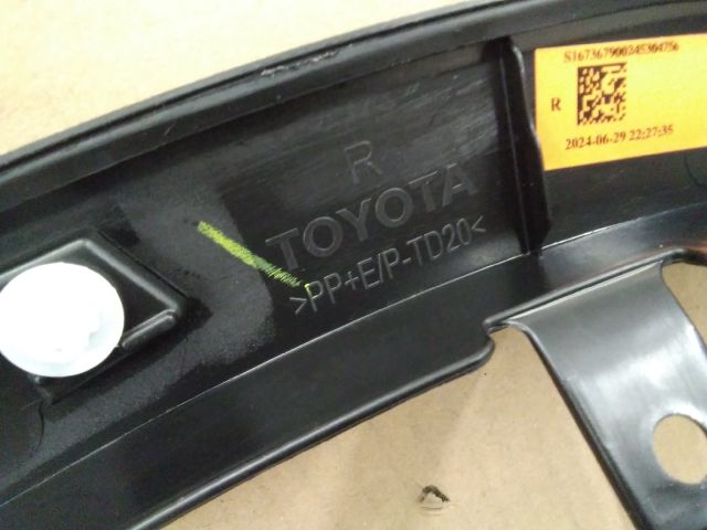 bontott TOYOTA C-HR Jobb első Sárvédő Díszléc