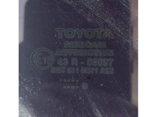 bontott TOYOTA C-HR Jobb hátsó Ablak