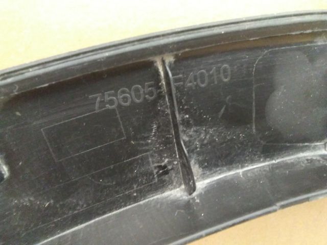 bontott TOYOTA C-HR Jobb hátsó Sárvédő Díszléc