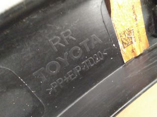 bontott TOYOTA C-HR Jobb hátsó Sárvédő Díszléc