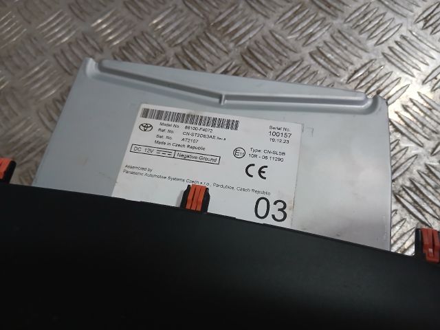 bontott TOYOTA C-HR Multifunkciós Kijelző