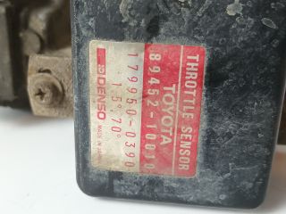 bontott TOYOTA COROLLA Fojtószelep (Mechanikus)