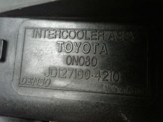 bontott TOYOTA COROLLA Intercooler