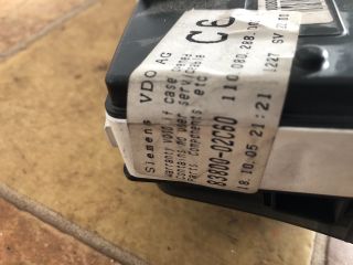 bontott TOYOTA COROLLA Kilométeróra