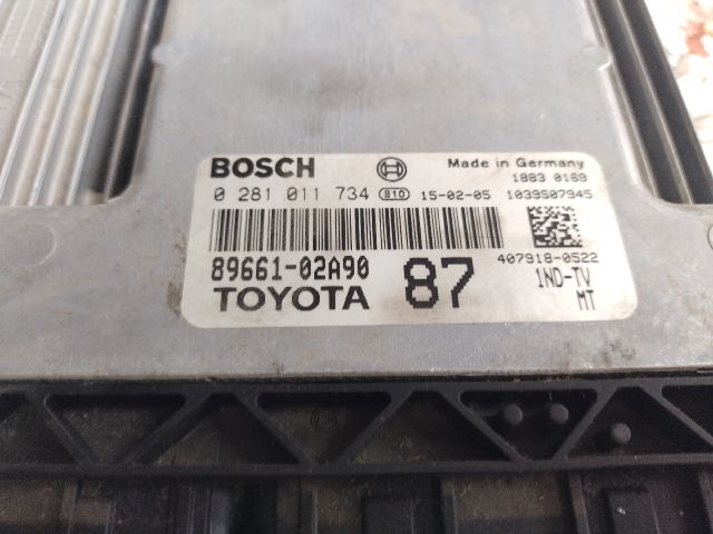 bontott TOYOTA COROLLA Motorvezérlő