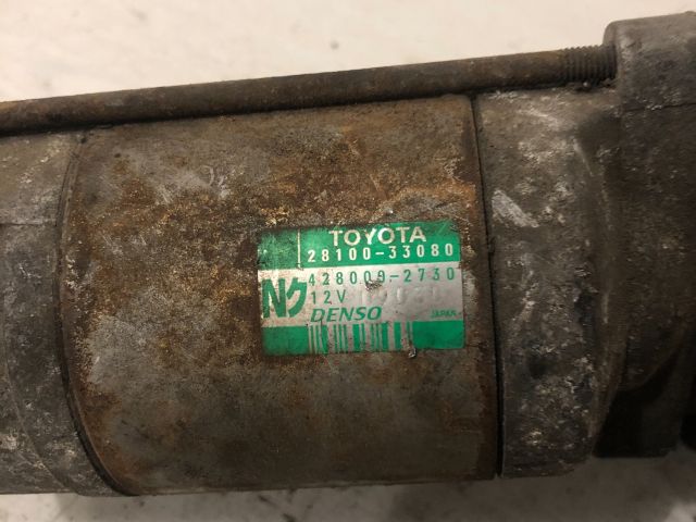 bontott TOYOTA COROLLA Önindító