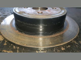 bontott TOYOTA COROLLA Hátsó Féktárcsa