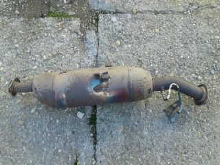 bontott TOYOTA COROLLA Középső Kipufogó Dob